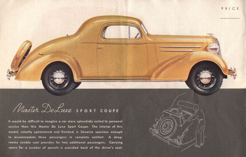 1936 Chevrolet Brochure Page 7